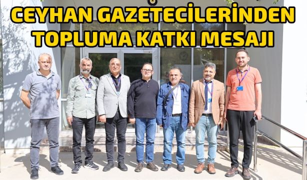 Ceyhan Aktif Gazeteciler Derneği’nden İSKEN A.Ş.’ye Nezaket Ziyareti